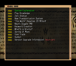 Infection BBS threads at the start of the game, all unread with "new" icon.