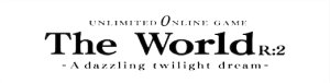 The World R2 game logo