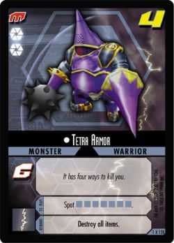 bullet Tetra Armor Enemy Card