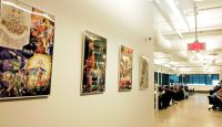 Office Hallway with Game posters